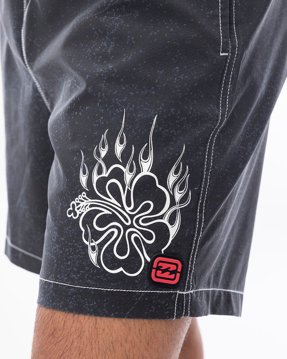 【OUTLET】BILLABONG メンズ 【LAYBACK】 RIOT LAYBACK ボードショーツ/サーフトランクス EGR 【2024年春夏モデル】