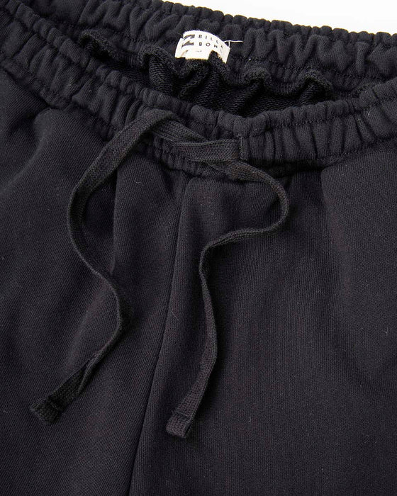 【OUTLET】BILLABONG レディース SWEAT LONG PANTS ロングパンツ BLK 【2024年秋冬モデル】