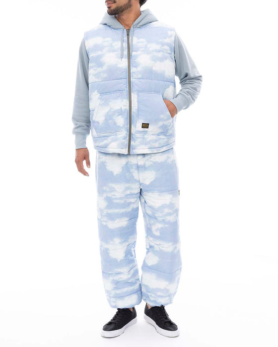 【OUTLET】RVCA メンズ GRANT PUFFER REVERSIBLE ZIP HD パーカー BBW 【2024年冬モデル】