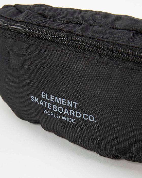 【OUTLET】ELEMENT メンズ JOCK HIP SACK ボディーバッグ FBK 【2024年秋冬モデル】