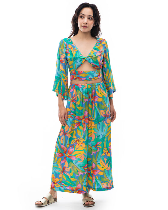 【OUTLET】BILLABONG レディース SUN CATCHER PANT ワイドパンツ 【2024年夏モデル】