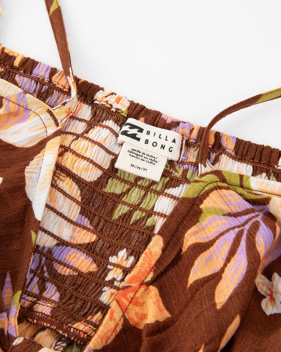 【OUTLET】BILLABONG レディース DAYBREAK MIDI ドレス 【2024年夏モデル】