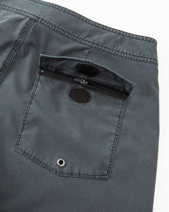 【OUTLET】RVCA メンズ WAYBACK TRUNK ボードショーツ/サーフトランクス BLK【2024年春夏モデル】