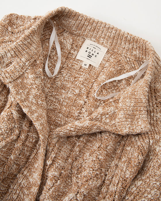 【OUTLET】【直営店限定】BILLABONG レディース KNIT CARDIGAN ニットカーディガン 【2024年春夏モデル】