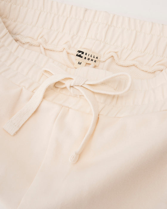 【OUTLET】BILLABONG レディース ARCH LOGO SWEAT WALK SHORTS スウェットショートパンツ 【2024年春夏モデル】