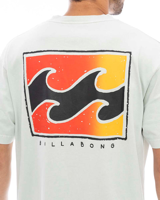 【OUTLET】BILLABONG メンズ CRAYON WAVE Ｔシャツ 【2024年夏モデル】