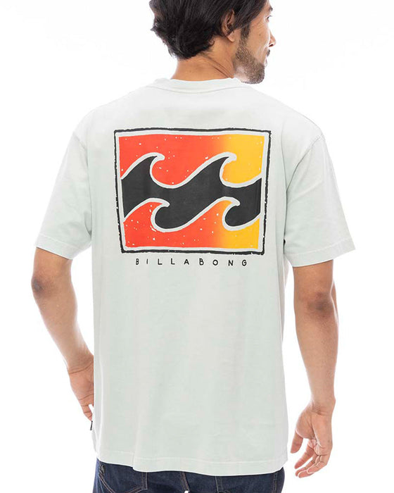 【OUTLET】BILLABONG メンズ CRAYON WAVE Ｔシャツ 【2024年夏モデル】