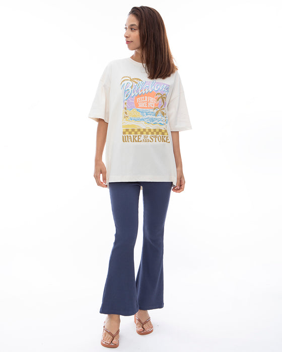 【OUTLET】BILLABONG レディース FLARE LEGGING PANT ロングパンツ/フレアレギンス 【2024年春夏モデル】