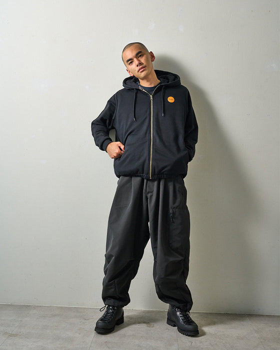 【OUTLET】RVCA メンズ GRANT PUFFER REVERSIBLE ZIP HD パーカー BBW 【2024年冬モデル】