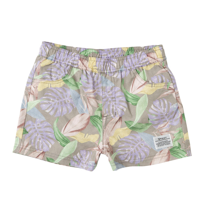 【BUY 2 20%OFF】【OUTLET】Roxy キッズ MINI MERMAID SHORTS ボードショーツ (100-150cm)