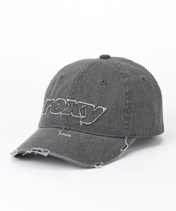 ROXY キッズ MINI SALT FADE CAP ダメージパッチロゴキャップ 【2026年秋冬モデル】