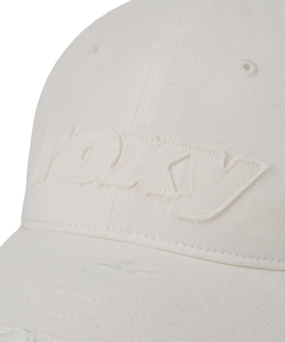 ROXY キッズ MINI SALT FADE CAP ダメージパッチロゴキャップ 【2026年秋冬モデル】