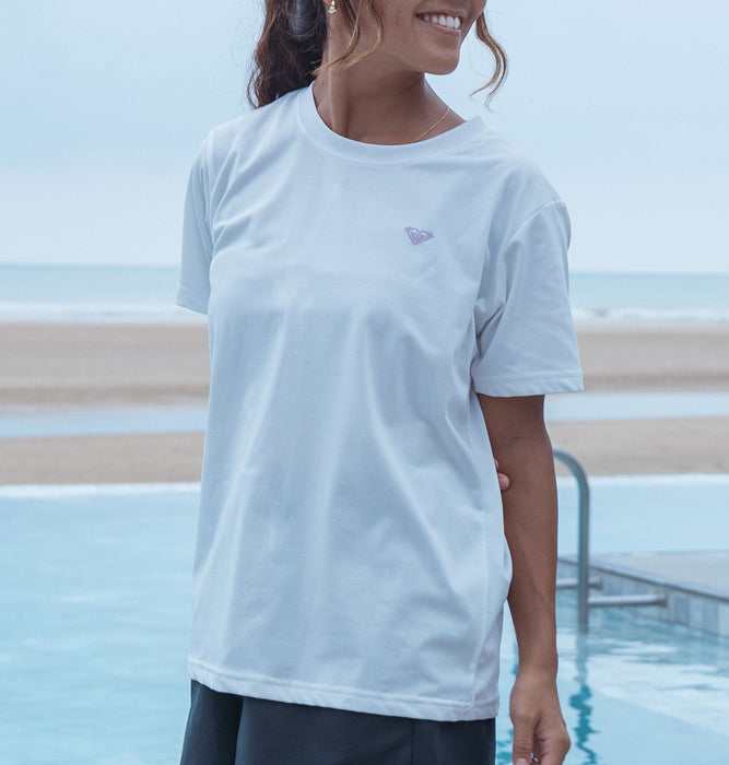 【OUTLET】Roxy HISTORICAL LOGO ウィメンズ ラッシュTシャツ