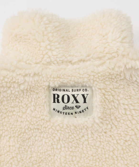 ROXY キッズ MINI BITTERSWEET リバーシブルボアジャケット 【2026年秋冬モデル】