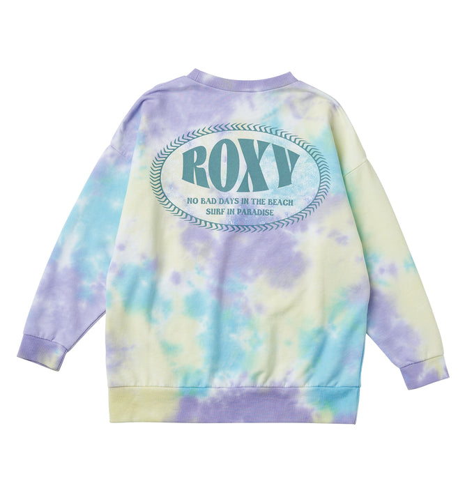 【OUTLET】Roxy キッズ MINI BACK LOGO ミニ裏毛Tシャツ (100-150cm)