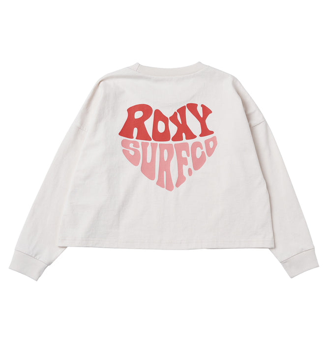 【BUY 2 20%OFF】【OUTLET】Roxy キッズ MINI ROXY SURF CLUB 長袖Ｔシャツ (100-150cm)