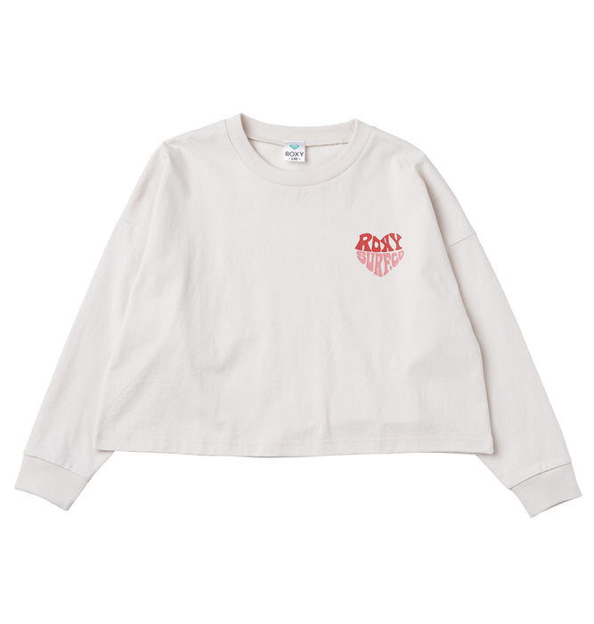 【BUY 2 20%OFF】【OUTLET】Roxy キッズ MINI ROXY SURF CLUB 長袖Ｔシャツ (100-150cm)