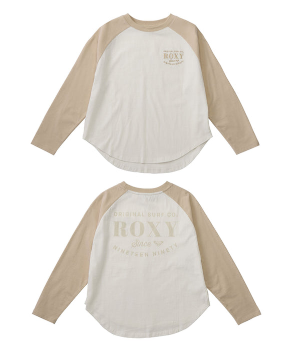 ROXY キッズ MINI MISTY RAGLAN ラグランTシャツ ロンT 【2026年秋冬モデル】