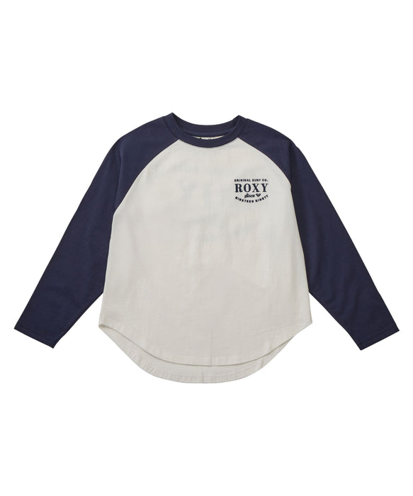 ROXY キッズ MINI MISTY RAGLAN ラグランTシャツ ロンT 【2026年秋冬モデル】