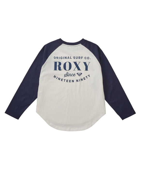 ROXY キッズ MINI MISTY RAGLAN ラグランTシャツ ロンT 【2026年秋冬モデル】