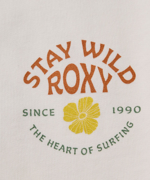 ROXY キッズ MINI STAY WILD L/S TEE レトロプリント長袖Tシャツ ロンT 【2026年秋冬モデル】
