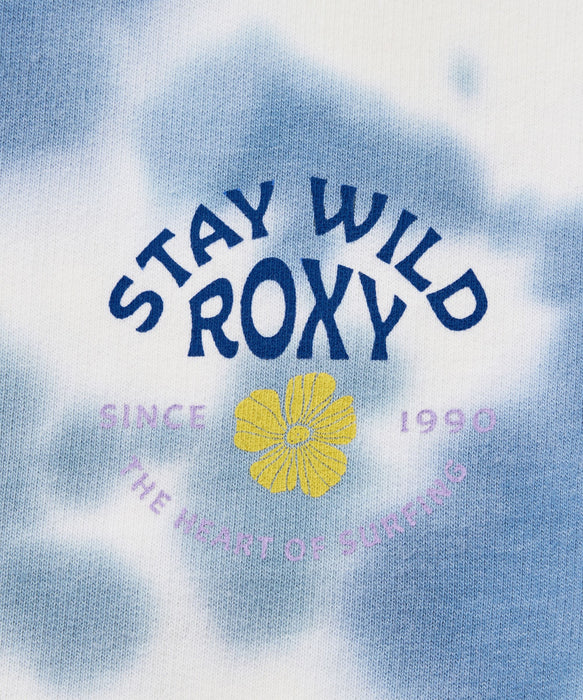 ROXY キッズ MINI STAY WILD L/S TEE レトロプリント長袖Tシャツ ロンT 【2026年秋冬モデル】
