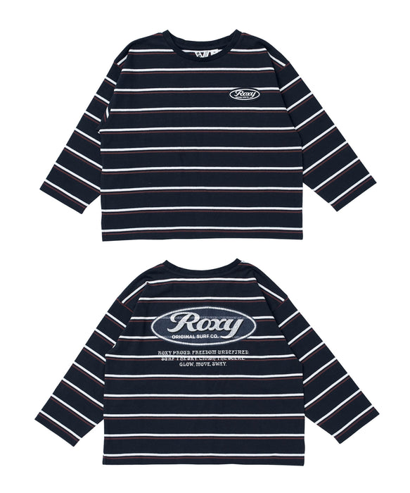 ROXY キッズ MINI GROW SWAY ヴィンテージライク長袖Tシャツ ロンT 【2026年秋冬モデル】
