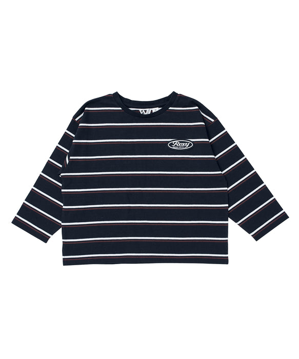 ROXY キッズ MINI GROW SWAY ヴィンテージライク長袖Tシャツ ロンT 【2026年秋冬モデル】