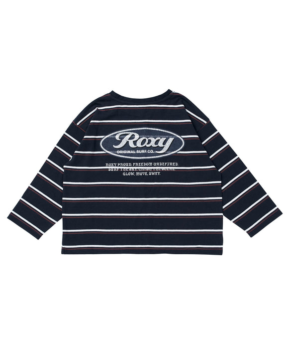 ROXY キッズ MINI GROW SWAY ヴィンテージライク長袖Tシャツ ロンT 【2026年秋冬モデル】