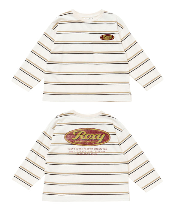 ROXY キッズ MINI GROW SWAY ヴィンテージライク長袖Tシャツ ロンT 【2026年秋冬モデル】