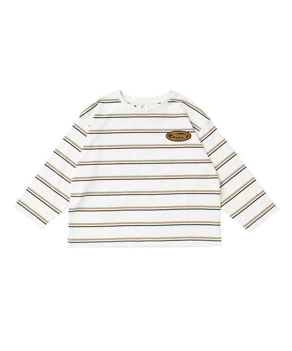 ROXY キッズ MINI GROW SWAY ヴィンテージライク長袖Tシャツ ロンT 【2026年秋冬モデル】