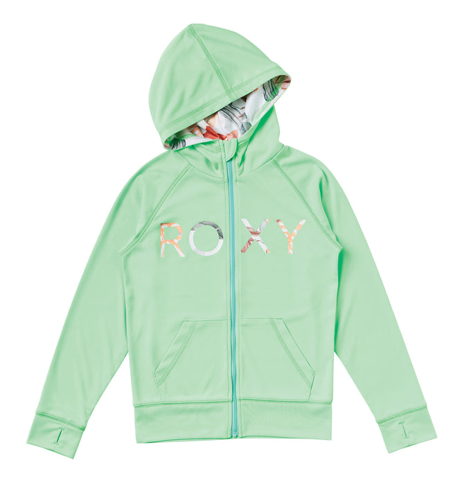 【BUY 2 20%OFF】【OUTLET】Roxy キッズ MINI MERMAID LOGO PARKA ラッシュガード (100-150cm)