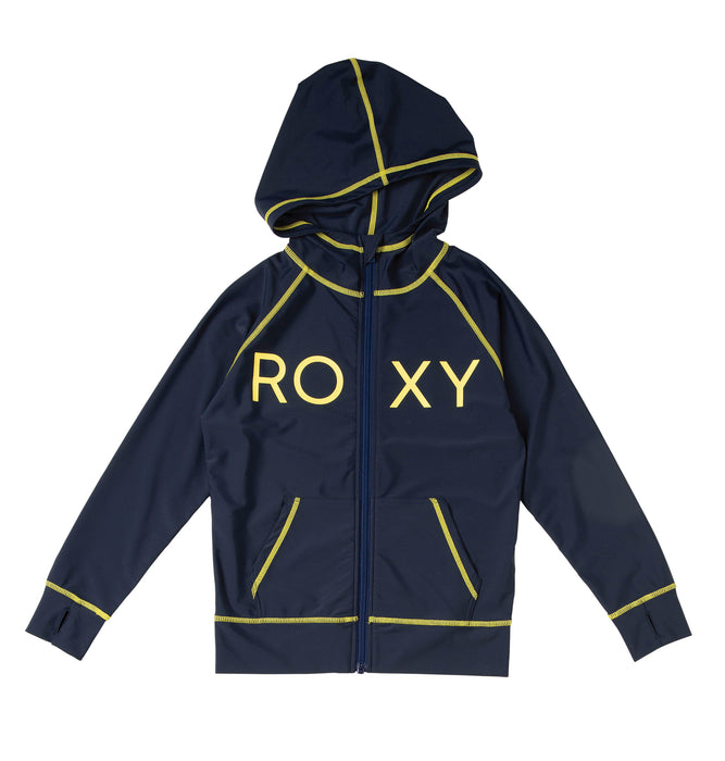 【BUY 2 20%OFF】【OUTLET】Roxy キッズ MINI RASHIE PARKA ラッシュガード (100-150cm)