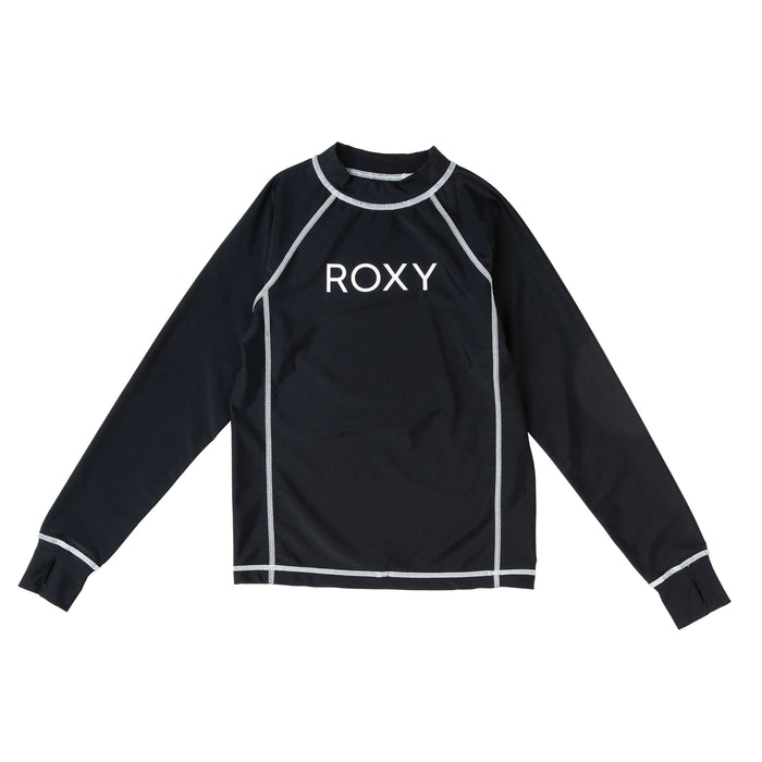 【OUTLET】Roxy キッズ MINI RASHIE L/S ラッシュガード (100-150cm)