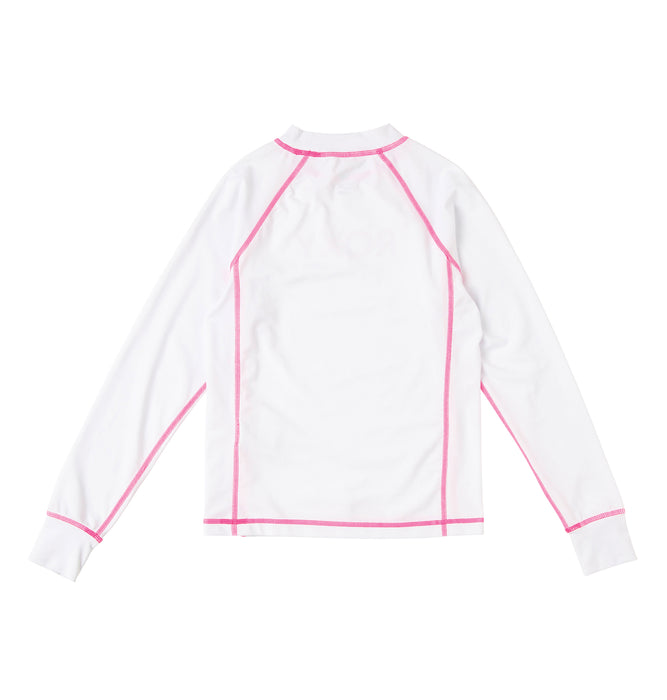 【OUTLET】Roxy キッズ MINI RASHIE L/S ラッシュガード (100-150cm)