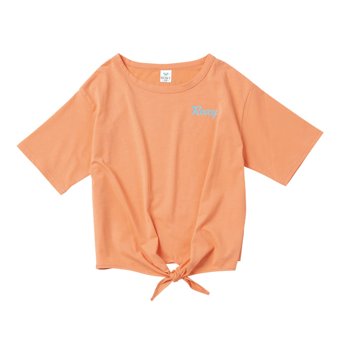 【BUY 2 20%OFF】【OUTLET】Roxy キッズ MINI SUNNY SUNSET ラッシュガード (110-150cm)