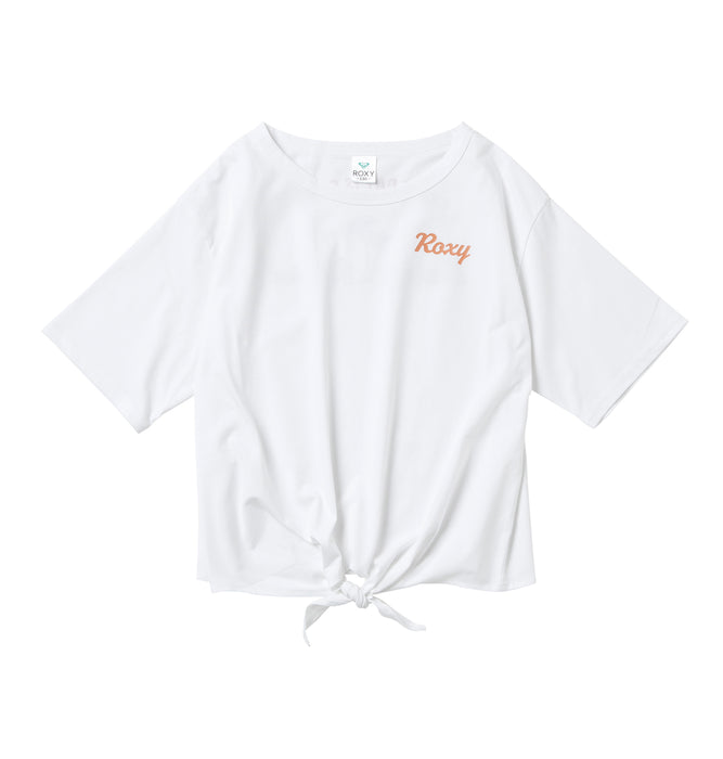 【BUY 2 20%OFF】【OUTLET】Roxy キッズ MINI SUNNY SUNSET ラッシュガード (110-150cm)