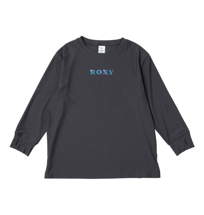 【OUTLET】Roxy キッズ MINI VINTAGE FLOWER L/S TEE ラッシュガード (100-150cm)