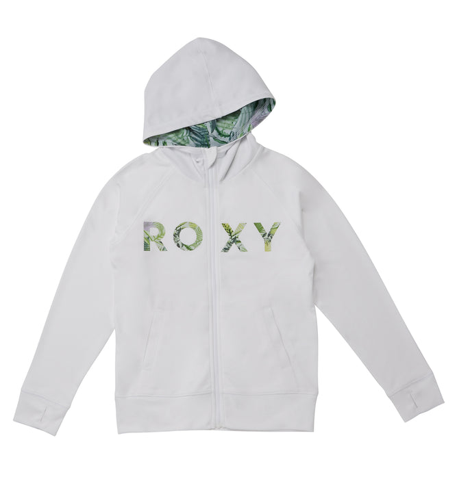 【OUTLET】Roxy キッズ MINI SIMPLY BOTANICAL LOGO PARKA ラッシュガード