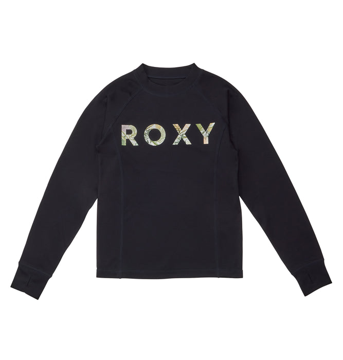 Roxy キッズ MINI SIMPLY BOTANICAL LOGO L/S ラッシュガード