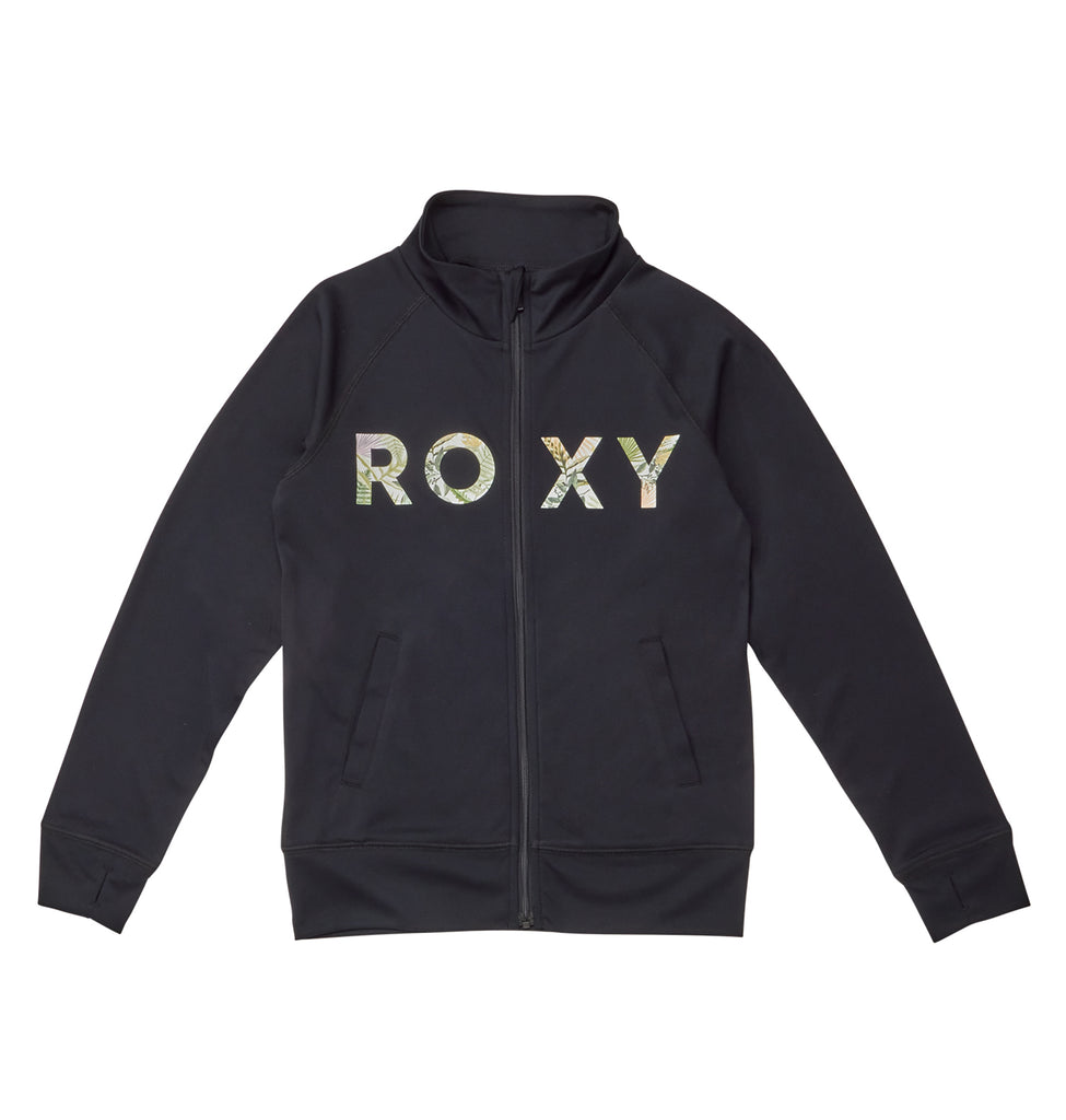 OUTLET】Roxy キッズ MINI SIMPLY BOTANICAL LOGO STAND ラッシュガード