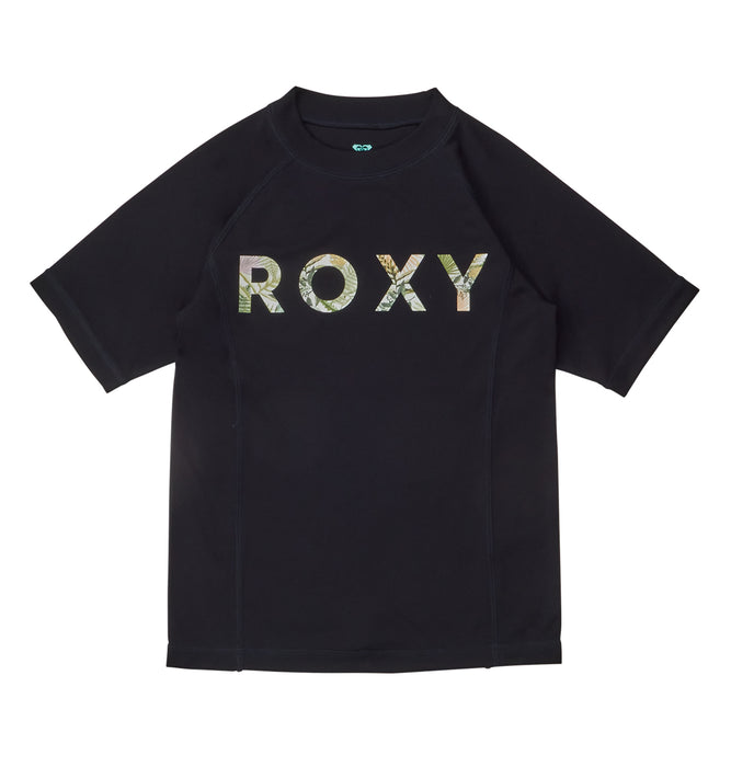 【OUTLET】Roxy キッズ MINI SIMPLY BOTANICAL LOGO S/S ラッシュガード