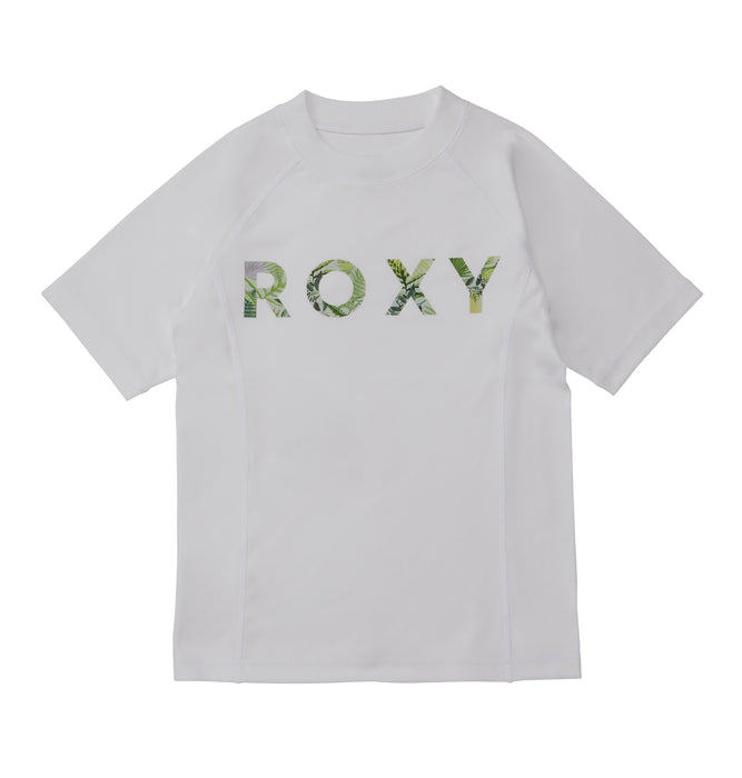 【OUTLET】Roxy キッズ MINI SIMPLY BOTANICAL LOGO S/S ラッシュガード