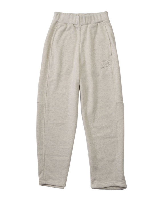 ROXY キッズ MINI SALT FADE PANTS 刺繡ロゴ スウェットパンツ 【2026年秋冬モデル】
