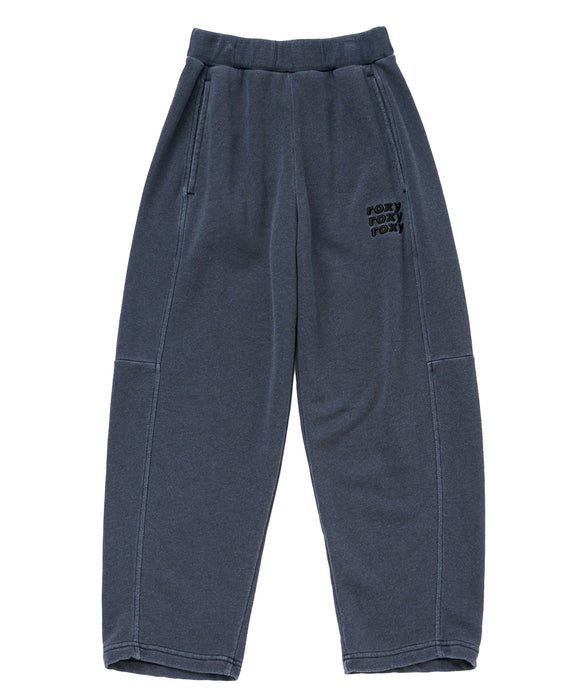 ROXY キッズ MINI SALT FADE PANTS 刺繡ロゴ スウェットパンツ 【2026年秋冬モデル】