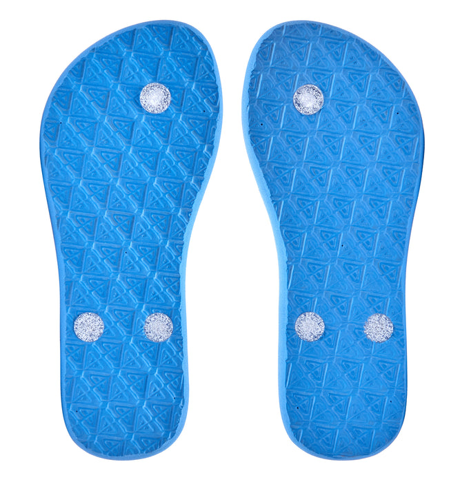 【OUTLET】Roxy キッズ RG VIVA SPARKLE ビーチサンダル (18-22cm)