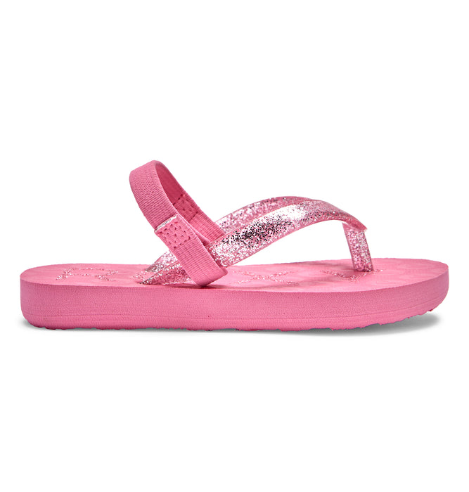 【OUTLET】Roxy キッズ TW VIVA SPARKLE ビーチサンダル (12-16cm)