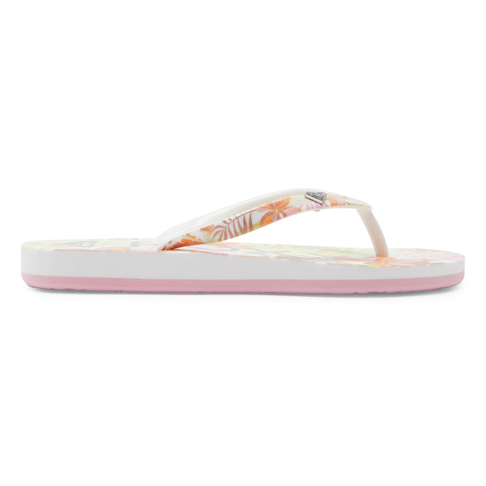 【BUY 2 20%OFF】【OUTLET】Roxy キッズ RG PEBBLES VII ビーチサンダル (18-22cm)