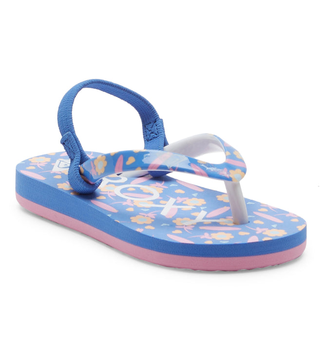 【OUTLET】Roxy キッズ TW PEBBLES VI ビーチサンダル