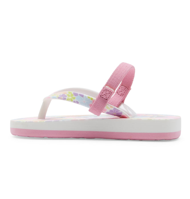 【OUTLET】Roxy キッズ TW PEBBLES VI ビーチサンダル